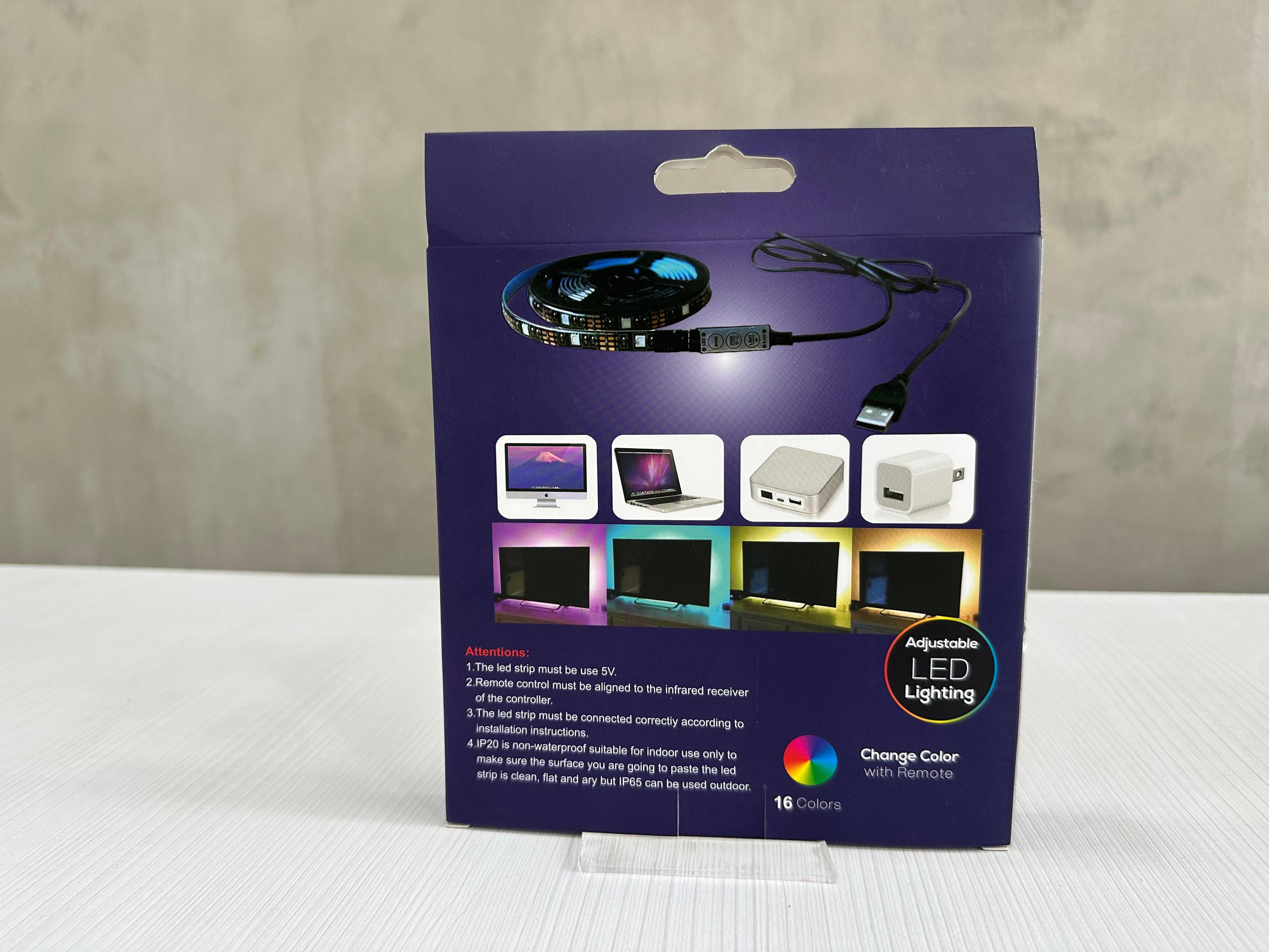 Tira Led 5metros Con Control Remoto