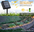 luz led manguerita solar navideña 10m