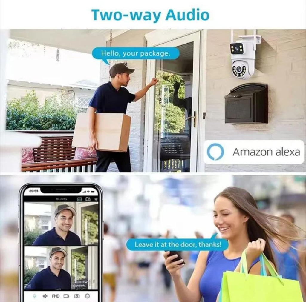 CAMARA DOBLE CON WIFI SMART
