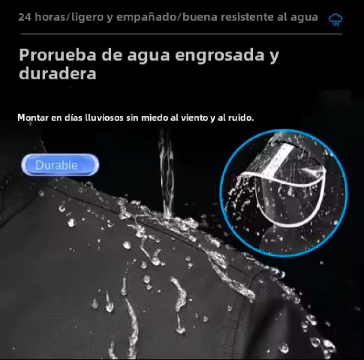 IMPERMEABLE REFLECTIVO PARA MOTO