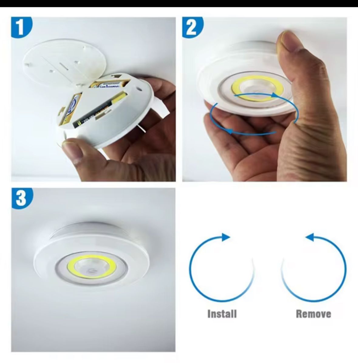 SMART LED LIGHT 3W CON CONTROL
