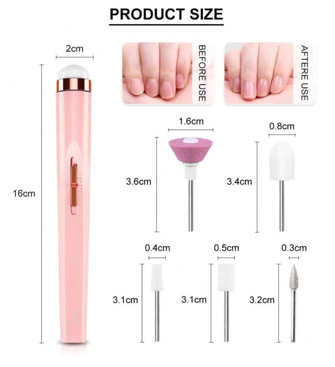 Pulidor De Unas Recargable