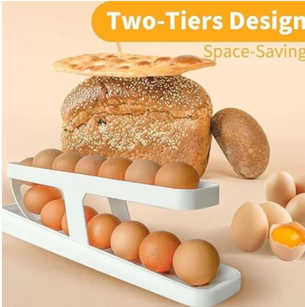 DISPENSADOR DE HUEVOS DE 2 NIVELES