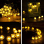 Guirnaldas de Luces Diente de leon solar